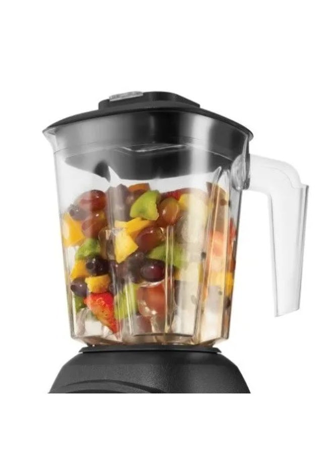 Prifix Hero Electric Blender, 900W, 1.5 Liter Capacity, With Grinder - Black - BH950 - Image 1